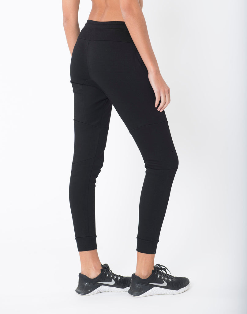 Sculpted Black Joggers
