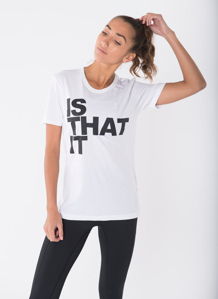 IS THAT IT T