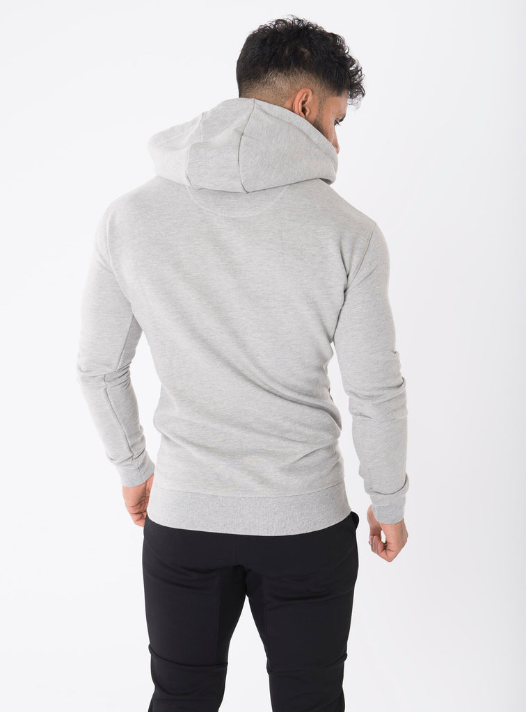 Sculpted Grey Pullover