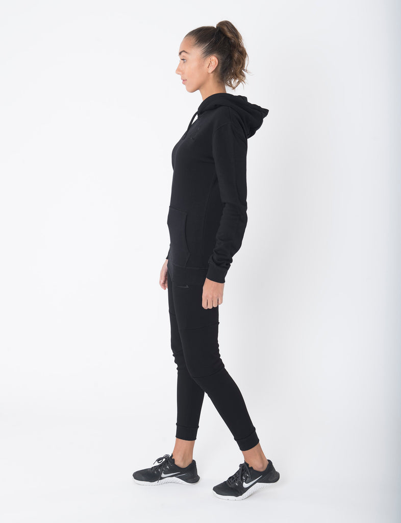 Sculpted Black Pullover