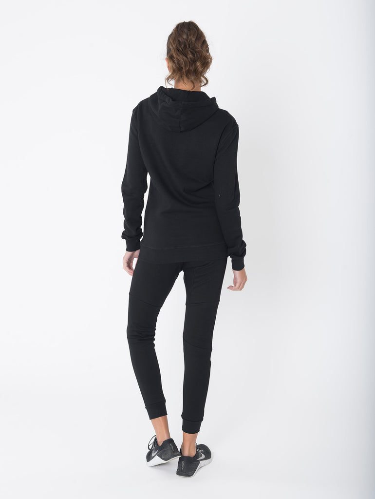 Sculpted Black Pullover