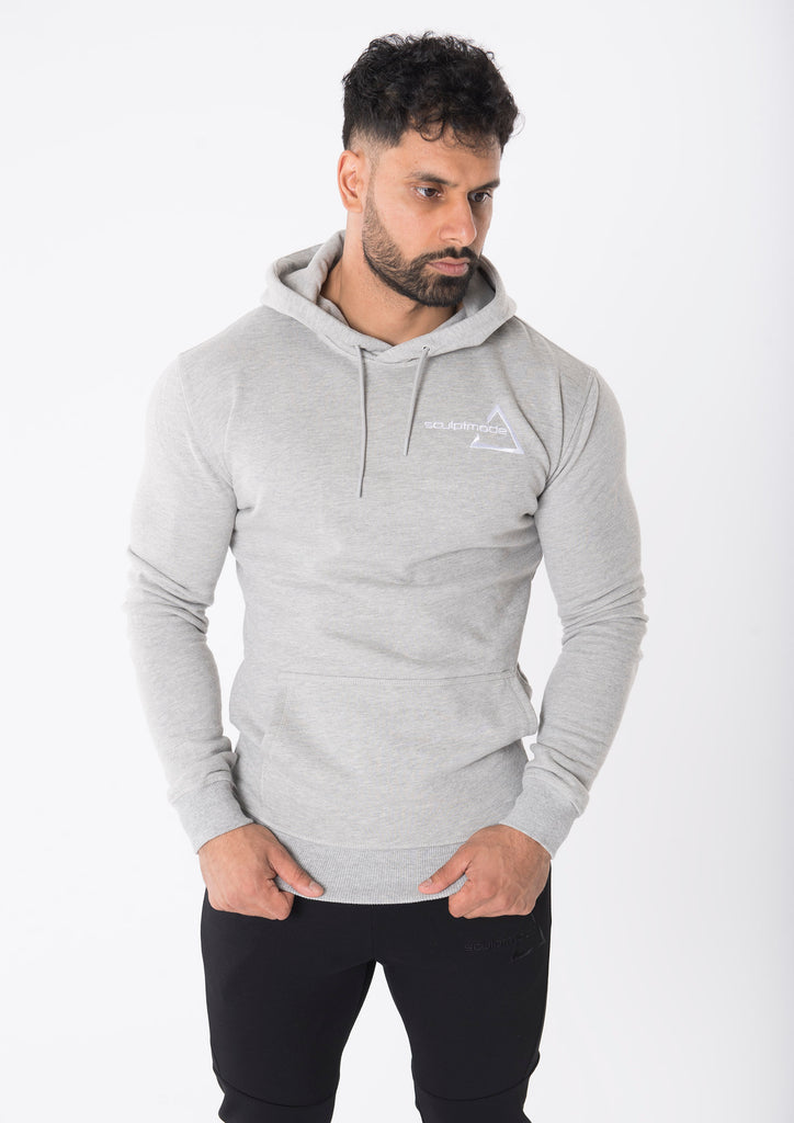 Sculpted Grey Pullover